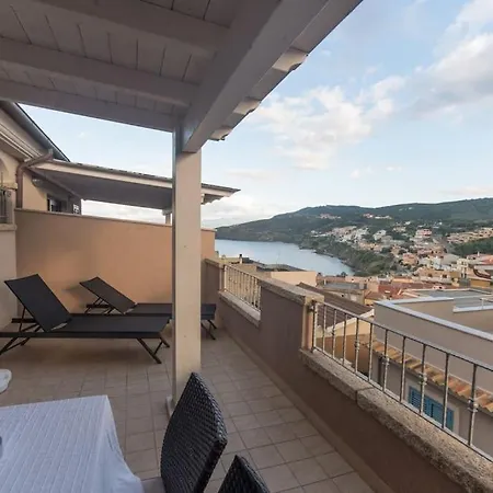 Brigata House - Luxury 2 Beds, Wifi, Balcony,sea View - Key To Apartment Castelsardo