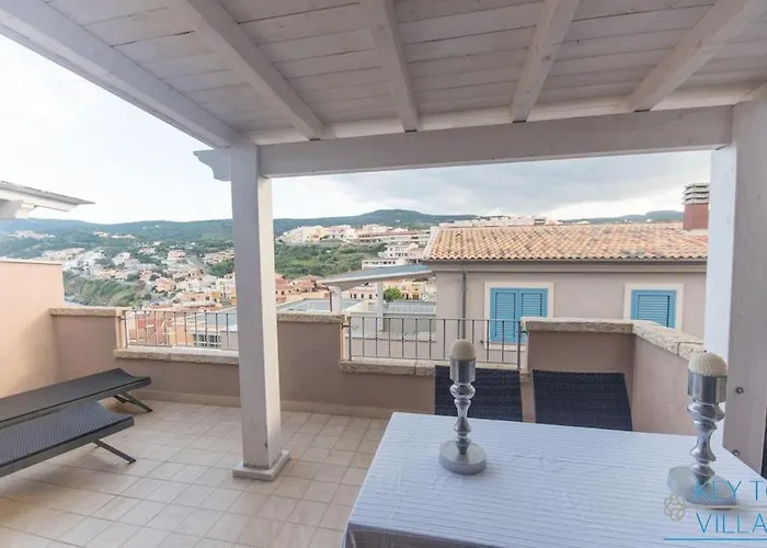 Brigata House - Luxury 2 Beds, Wifi, Balcony,sea View - Key To Appartement